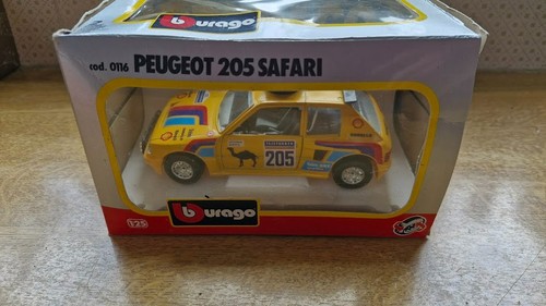 Burago peugeot 205 safari t16 - burago,