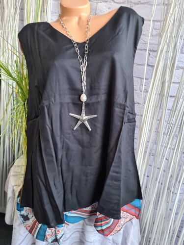 Sheego top tunika - top,
