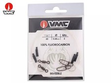 VMC 100% Fluorocarbon Vorfach Raubfischvorfach Angelvorfach Hechtvorfach