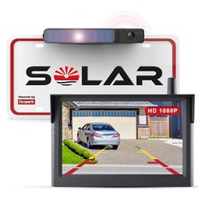 Foxpark Solar 3 Kabellos Rückfahrkamera & 5" HD 1080P Monitor Einparkhilfe Set