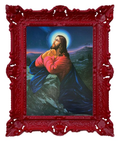 Gemälde wandbild gott - wandbild, jesus