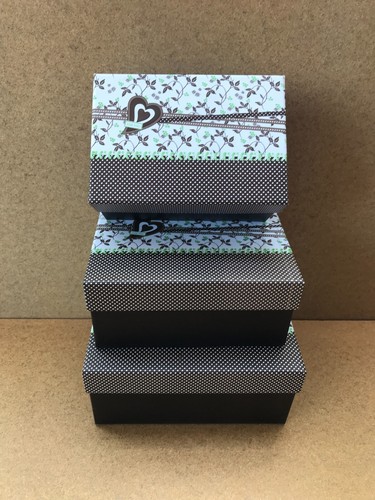 3er set geschenkbox - 3er,