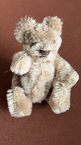 Alt mini sitzend - bär, beige