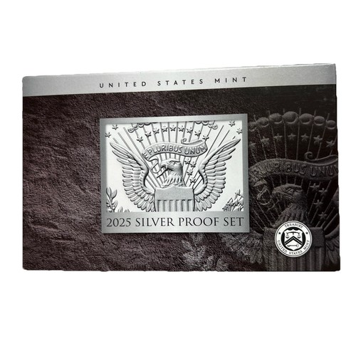2025 silver proof - proof, (10
