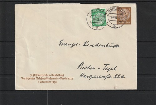 Reich privat ganzsache - dt., privat-ganzsache