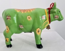 Kuh, Porzellan, 27 cm lang