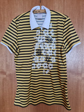 "Gonso" Damen Fahrrad-Trikot/Funktions-Rad-Shirt Gr. 46 gelb/schwarz gestreift