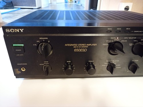 Sony f650esd stereo - ta-f650esd,
