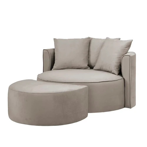 Xxl sessel mit - mit, hocker