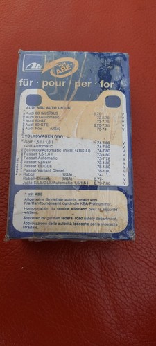 Bremsbeläge für audi fox - für,