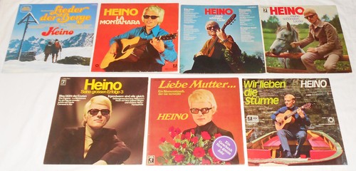 Heino vinyl konvolut - lp,