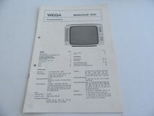 Vintage wega fernseher - wega,