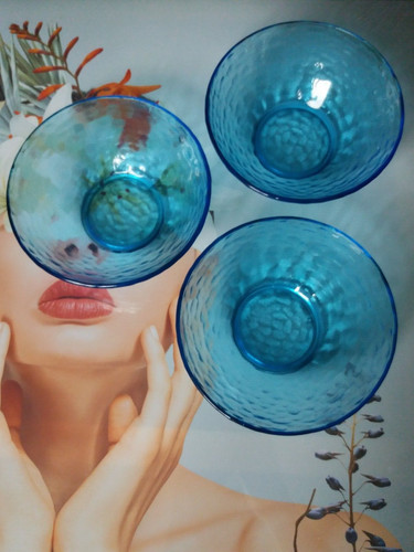 3er set dessertschalen glas - 3er,