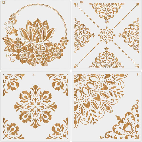 Stück groß mandala - 4,