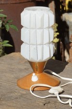 Original DDR Nachttischlampe STÖRR Freital Sachsen Holzbeleuchtungskörper 1960er