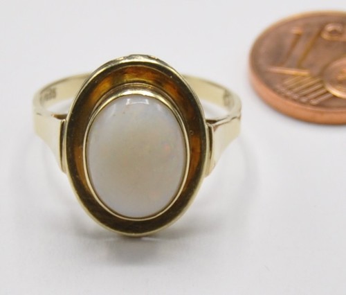 Schiffchen ring oval - schiffchen, voll