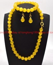 6/8/10mm Gelb Katzenauge Opal