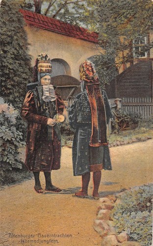 405261 trachten altenburg - 405261), ak