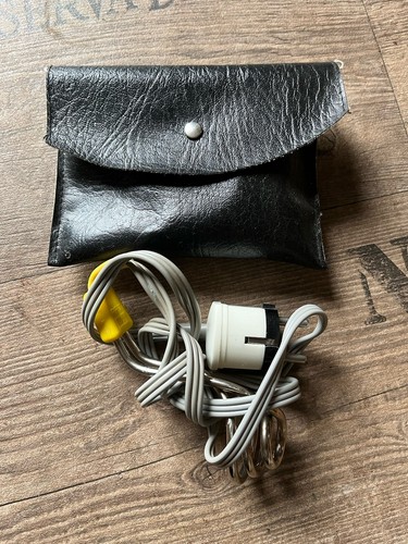 Tauchsieder ddr ledertasche - ddr,