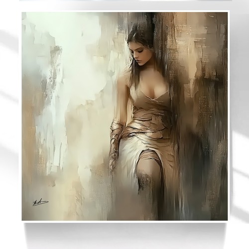 Leinwand bild erotik frau - leinwand,