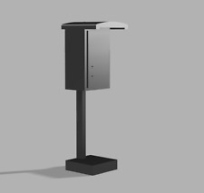 Streckenfernsprecher H0 1:87  (5 Stück) passend zu Märklin Roco Fleischmann