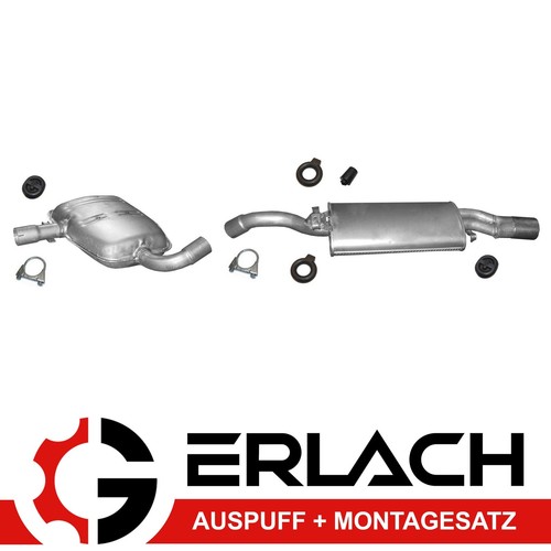 Auspuffanlage für corrado - auspuffanlage,