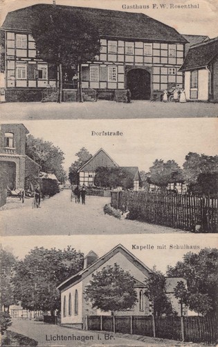 Lichtenhagen 1926 gasthaus - lichtenhagen,