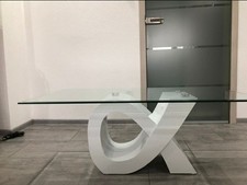 wohnzimmertisch weiß Holz und