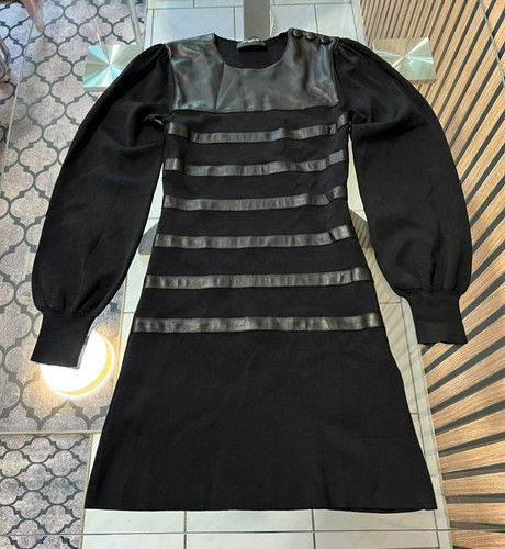 The kooples schwarzes - schwarzes, kleid