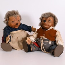 Mecki Micki Steiff ? Puppe Gummi ALT 25cm Stoffkörper Gummi- Kopf