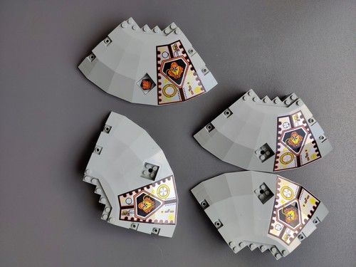 Lego panele ufo grau - panele,