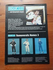 Sparco (Helme, Overalls, Rennsitze) - PROSPEKT (ca. Anfang 80iger)