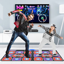 166x93cm Doppelte Musik Tanzmatte für Kinder Erwachsene mit 58 Spiele 100+ Musik