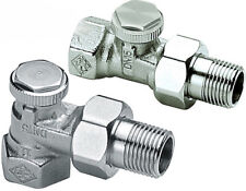 Heimeier Regutec Rücklaufverschraubung 3/8 - 1/2 - 3/4 Heizkörper Eck Durchgang