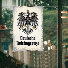 Blechschild Deutsche
