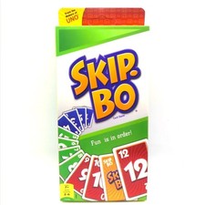 Skip-Bo Kartenspiel Familienspiel Brettspiel Kinderspiel geeignet für2-6 Spieler