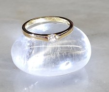 Diamant ring - diamant, gr.21