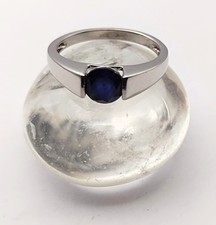 SAPHIR RING Gr 20(Ca63)925/-