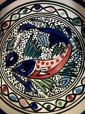 Schale Schüssel bemalt Handarbeit Töpferei Keramik Ton Obst Gemüse mediterran