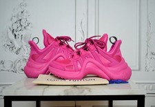 Orig. Louis Vuitton Archlight Pink Rosa Leder Mesh Sneaker Plateau Schuhe 39
