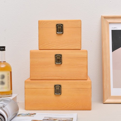 Pinienholz lagerung box - pinienholz, flip