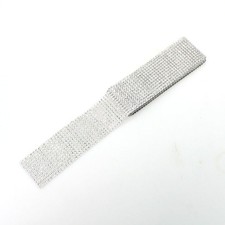 3m Strassband B6cm silber
