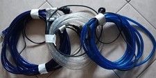Lichtschläuche Außen Weiß, Blau Konvolut 3 Stk