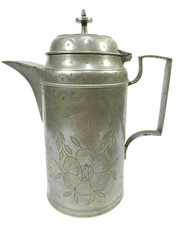 Zinn Kanne Signieret  IGH Thüringen? ca. 1820