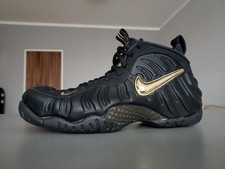 Nike Air Foamposite Pro Black Metallic Gold