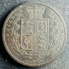 1/2 Crown 1883 Großbritannien