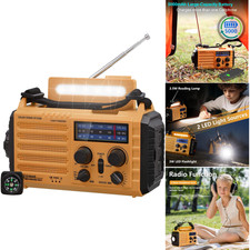 Solar Radio mit Kurbel Dynamo