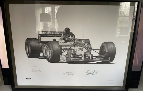 Damon hill signiert - damon,