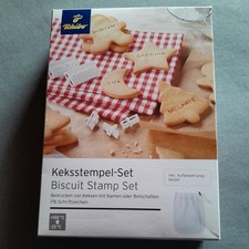 Tchibo Keksstempel-Set,           176 Schriftzeichen