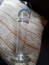  Altes Weizenglas Campagner Weizenbier Edelweiss Hofer Löwenbräu 10/20 Emailiert